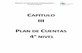 III Plan de Ctas · 2019-08-07 · MANUAL DE CONTABILIDAD GUBERNAMENTAL PLAN DE CUENTAS III-1 ASPECTOS GENERALES En la elaboración del Plan de Cuentas se tomó en consideración
