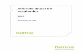 INFORME DE RESULTADOS DICIEMBRE 2016 - Bankia · INFORME DE RESULTADOS DICIEMBRE 2016 2 Página Introducción 3 1. Datos relevantes 4 2. Entorno económico y financiero 5 3. Resumen