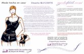 Diseño MJ1239TS - Modafacil€¦ · Title: instrucciones_mj1239ts.cdr Author: Patrones de Moda S.A. de C.V. México D.F. Keywords: Patrones de Costura Moldes y Patrones de Ropa Gratis