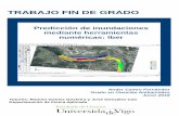 PROYECTO FIN DE GRADO - EPHYSLAB€¦ · Universidad de Vigo, y bajo nuestra dirección, el Trabajo Fin de Grado titulado “Predicción de inundaciones mediante herramientas numéricas: