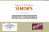 Reporte de Resultados SINDES - Puebla · 2015 1er SEMESTRE SINDES© - ÍNDICE 1. El Editorial 2. Participantes SINDES –1er Semestre 2015 3. Municipios inscritos sin datos (observadores)