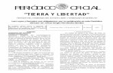 “TIERRA Y LIBERTAD”periodico.morelos.gob.mx/periodicos/2012/4993.pdf · Constitución Política del Estado Libre y Soberano de Morelos, en su artículo 83. Octava.- Por lo que