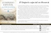 El Imperio español en Oceanía - grupoalmuzara.comgrupoalmuzara.com/libro/9788418089145_ficha.pdf · El Imperio español en Oceanía La exploración hispana del Pacífico es una