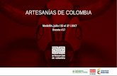 ARTESANÍAS DE COLOMBIA... · El equipo de Moda y joyería realizan a lo largo del año investigación de técnicas para el desarrollo de piezas de innovación. Se realiza un proceso