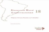 Créditos - Sudamérica Rural · 2011, con el informe de desarrollo Colombia Rural, Razones para la esperanza y los cuadernos: Mujeres Rurales, Gestoras de Esperanza y El Campesinado,