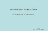 Composición y Taxonomía - freeshell.dergh/arch/pg1/astro-ss-unlp-6.pdf• La presencia y la composición de ciertos minerales se identifica con un análisis del espectro. • No