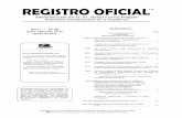 Año I - Nº 58 SUMARIO - Aduana del Ecuador · 2018-10-08 · José Serrano Salgado MINISTRO DEL INTERIOR Considerando: Que, según el Estatuto Orgánico de Gestión Organiza-cional