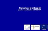 para los beneficiarios del POCTEFA...Comunidad de Trabajo de los Pirineos Avda de Nuestra Señora de la Victoria, 8 22700 Jaca (Huesca) España Para soportes de comunicación de gran