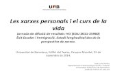Les xarxes personals i el curs de la vida - UAB Barcelona · Aepions de l’expressió “xarxes socials” Social Media (Twitter, Facebook, Whatsapp…) Ús comercial: Social Networking