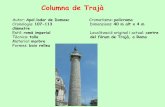 Columna de Trajà - iescanpuig.comvmvitutia:8.columna... · apareixen a la columna de Trajà, la qual s’aixecà, juntament amb el seu fòrum, per a celebrar la victòria. Al mateix