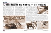 FIESTA BRAVADominador de toros y de masas | LUIS MIGUEL ... · Dominguín y hermano de Pepe Dominguín, también matadores de toros. ... tío abuelo de Francisco Rivera Ordóñez.