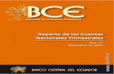 BANCO CENTRAL DEL ECUADOR. Cuentas Nacionales Trimestralescontenido.bce.fin.ec/.../Catalogo/.../cnt63/come77.pdf · Nro. 76 Julio de 2011 ANÁLISIS DE LAS CUENTAS NACIONALES TRIMESTRALES