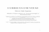CURRICULUM VITAEneuros.net/.../uploads/Curriculum-Nieves-web-ordenado-1.pdf · 2017-01-22 · CURRICULUM VITAE Nieves Sáiz Sapena Médico Especialista en Anestesiología y Reanimación