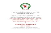 FEDERACIÓN MEXICANA DE CHARRERÍA, A.C. REGLAMENTO …fmcharreria.com/wp-content/uploads/2018/04/... · 2017 – 2020 federaciÓn mexicana de charrerÍa, a.c. reglamento general