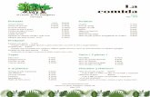 La comida - celesteresidences.com · A la plancha Pechuga de pollo empanizada Club Sándwich Torta de cochinita Arrachera Hamburguesa Pepito de filete de res $ 140.00 $ 170.00 $ 170.00
