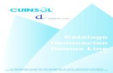 Catalogo Iluminacion Domus Line - CUINSOLcuinsol.com/catalogo/Catalogo Iluminacion Domus Line...1 Catalogo Iluminacion Domus Line 2017 P.I. MASSANASSA, C/CAMI VELL DE L’ASSAGADOR,