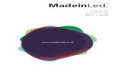 Catálogo de iluminación Ledmadeinled.es/wp-content/uploads/2018/06/catalog... · CATÁLOGO Como cada año, MadeinLED pone en sus manos la versión impresa de sus productos. Nuevamente,