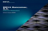 BBVA Bancomer, S.A. · 3 Información Relevante Decreto y Distribución de Dividendos Durante el primer trimestre de 2020, BBVA Bancomer, S.A., Institución de Banca Múltiple,