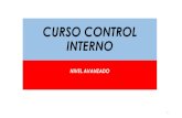 CURSO CONTROL INTERNO · control interno en las entidades objetivos de la norma tÉcnica normas generales de control interno • administraciÓn financiera gubernamental. • Área