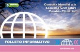 Consulta Mundial a la Sociedad Civil sobre Cambio Climático · Medio Ambiente y Tecnología, CIEMAT Corrección y adaptación para Bolivia ... terrestre aumenta en todas partes.