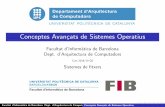 Conceptes Avancats˘ de Sistemes Operatiusdocencia.ac.upc.edu/.../sistemes-de-fitxers.pdf · Conceptes Avancats˘ de Sistemes Operatius Facultat d’Inform atica de Barcelona Dept.