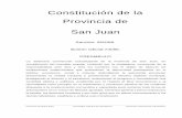 Constitución de la Provincia de San Juan - UNQbiblioteca.municipios.unq.edu.ar/.../san_juan.pdf · Artículo 1:La Provincia de San Juan, con los límites que por derecho le corresponde,