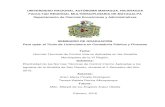 UNIVERSIDAD NACIONAL AUTÓNOMA MANAGUA, NICARAGUA … · SEMINARIO DE GRADUACIÓN Para optar al Título de Licenciatura en Contaduría Pública y Finanzas Tema: Normas Técnicas de