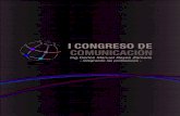 I CONGRESO DE COMUNICACIÓN - Colegio de Periodistas de ... · Conferencia: “Imagen de Marca: el color comunica; factor diferencial integrador en la comunicación” Expositora: