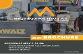 Maquiequipos M&O - Brochure Digital · 2 Mt - 2,5 Mt - 3 Mt). DEMOLICIÓN FUNDICIÓN PERFORACIÓN CORTE COMPACTACIÓN FUNDICIÓN EQUIPO ELÉCTRICO. EQUIPO DE CONSTRUCCIÓN Andamio.