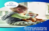 Medidas prioritarias para la infancia en la crisis del ... · INTRODUCCIÓN 3 01 PLATAFORMA DE INFANCIA medidas prioritarias para la infancia en la crisis del COVID-19 El COVID-19