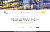agenda banca privada - EFPA · 10.45 h Mesa redonda I. Revisión de nuevos escenarios de inversión y retos en la gestión de patrimonios • Barómetro de las carteras españolas