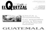 El Quetzal número 64. Maig-juny 2004 · 2010-08-30 · formació de xarxes empresarials, dirigides a la re- cerca d'oportunitats de negoci a la regió. Establi- ment d 'unions d