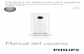 M100 Alguna Philips · 2016-01-22 · basura tachado en un producto, significa que ... Hay una copia de la declaración de ... • Podrá borrar, eliminar y filtrar alertas por nombre