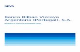 Banco Bilbao Vizcaya Argentaria (Portugal), S.A. · banco bilbao vizcaya argentaria, s.a. corporaciÓn generale financiera, s.a bbva luxinvest , s.a. organograma societÁrio bbva