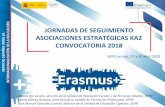 JORNADAS DE SEGUIMIENTO N ASOCIACIONES …...• Los resultados de las Asociaciones Estratégicas en la Plataforma de Resultados de Proyectos Erasmus+ (E+PRP) • Contenido y lecciones