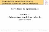 Presentación de PowerPoint€¦ · Servidores de aplicaciones © 2005-2006 Depto. Ciencia Computación e IA Administración del S.A.-3 Funcionamiento del sistema