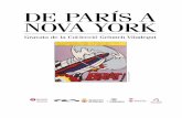 Exposició itinerant - Cerdanyola del Vallès...per la transició del centre de creació artística i del mercat de l’art de París a Nova York, la nova capital artística del segle