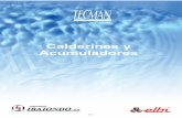 Calderines y Acumuladores - Tecmantecmansl.com/wp-content/uploads/2015/10/445-467.pdf · Instalar los acumuladores a una carga de presión 0,2 Bar por debajo de la presión de arranque
