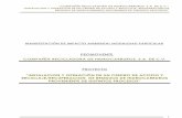 PROMOVENTE COMPAÑÍA RECICLADORA DE HIDROCARBUROS, S.A. DE ...sinat.semarnat.gob.mx/dgiraDocs/documentos/ver/estudios/2011/30… · RESIDUOS DE HIDROCARBUROS PROVENIENTE DE DISTINTOS