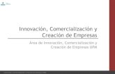 Innovación, Comercialización y Creación de Empresas. Navales/GENERAL/TITULO DE DOCTO… · Innovación, Comercialización y Creación de Empresas UPM Estructura I+D t t t t t t