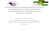 Haydee Castillo Flores Foro de Mujeres para la Integración ... · Desarrollo Sostenible en el AdA …las Partes reconocen que el empleo pleno y productivo y el trabajo decente para