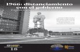 1966: distanciamiento con el gobierno - Gaceta UNAM...1966: distanciamiento con el gobierno El rectorado de Ignacio Chávez, periodo de avances académicos GACETA UNAM Suplemento Especial188