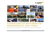 CONSORCIO EFICIENCIA ENERGÉTICA DEL PERU · Consorcio Eficiencia Energética del Perú S.A.C. Consorcio Eficiencia Energética del Perú ¿QUIÉNES SOMOS? CEEP es una empresa de