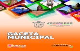 MUNICIPAL - Jaliscotransparencia.info.jalisco.gob.mx/sites/default/files/GACETA N.3.pdf · gaceta municipal h. ayuntamiento de jocotepec, jalisco. ediciÓn 3/2015-2016 Índice 1.-