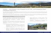 SAIH - SISTEMA AUTOMÁTICO DE INFORMACIÓN HIDROLÓGICA · 2016-10-30 · planificación hidrológica, proyecto y ejecución de nuevas infraestructuras hidráulicas, programas de