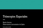 Observatorio Astronómico de Quito Mario Llerenaoaq.epn.edu.ec/capacitaciondmq/ciclo2/Telescopios...Rayos Gamma (