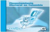 INANCIAMIENTO ELECTORAL EN COLOMBIAconsejoderedaccion.org/webs/traslapista2015/wp... · que promueve la realización del derecho que tiene todo ciudadano a participar en la conformación,