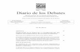 Diario de los Debatescronica.diputados.gob.mx/PDF/64/2019/nov/191105-1.pdf · Diario de los Debates Eugenia García Gómez Diario de los Debates ÓRGANO OFICIALDE LACÁMARADE DIPUTADOS
