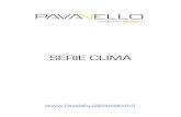 SERIE CLIMA - Pavanello - Serie Clima… · serie clima . el-co window design . f)/x/anello i