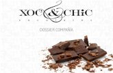 xocandchic.com · 2018-10-09 · UNA COMPAÑíA DE LARGA TRADICIÓN CHOCOLATERA & CHIC fue creada en 2008 por Vicenç Puig, Maestro chocolatero y cofundador. Ubicada en Barcelona